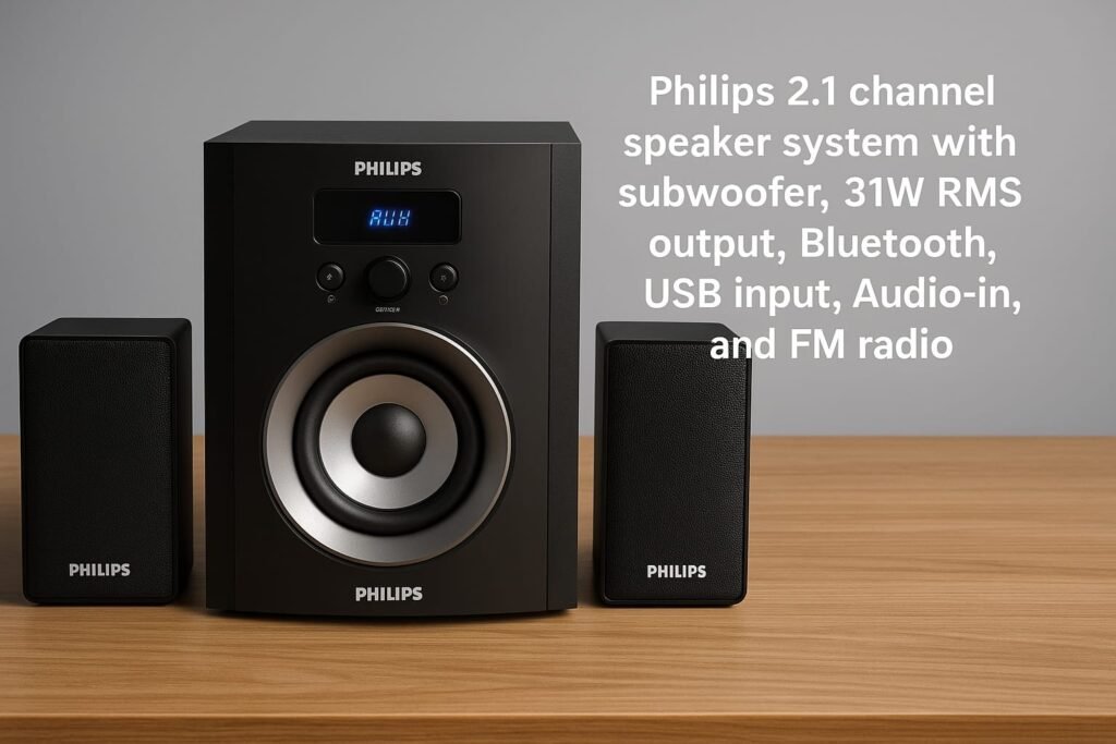 Philips 2.1 Channel Speaker