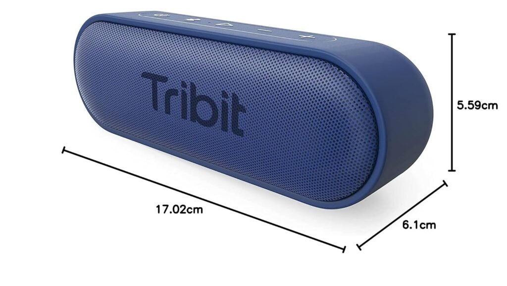 Tribit X Sound Go Tribit XSound Go Bluetooth Speaker – 16W Waterproof Portable Speaker with 24H Battery