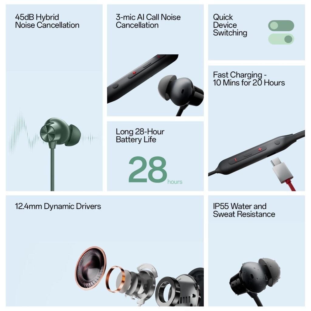 OnePlus Bullets Wireless Z2. OnePlus Bullets Wireless Z2 ANC neckband earphones with noise cancellation
