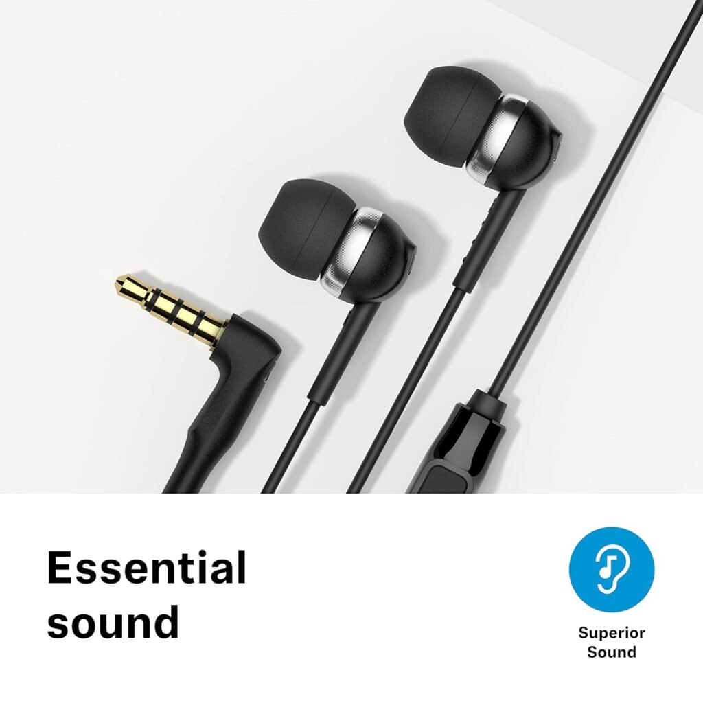 Sennheiser CX 80s. Sennheiser CX 80s wired in ear earphones with microphone